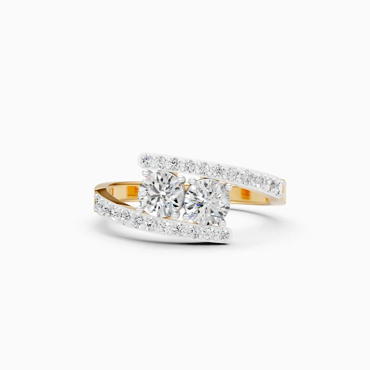 ��Mode | Round Lab Grown Diamond Open Style Ring�� Rings VD_AYN��- Lab Grown Diamonds Jewellery