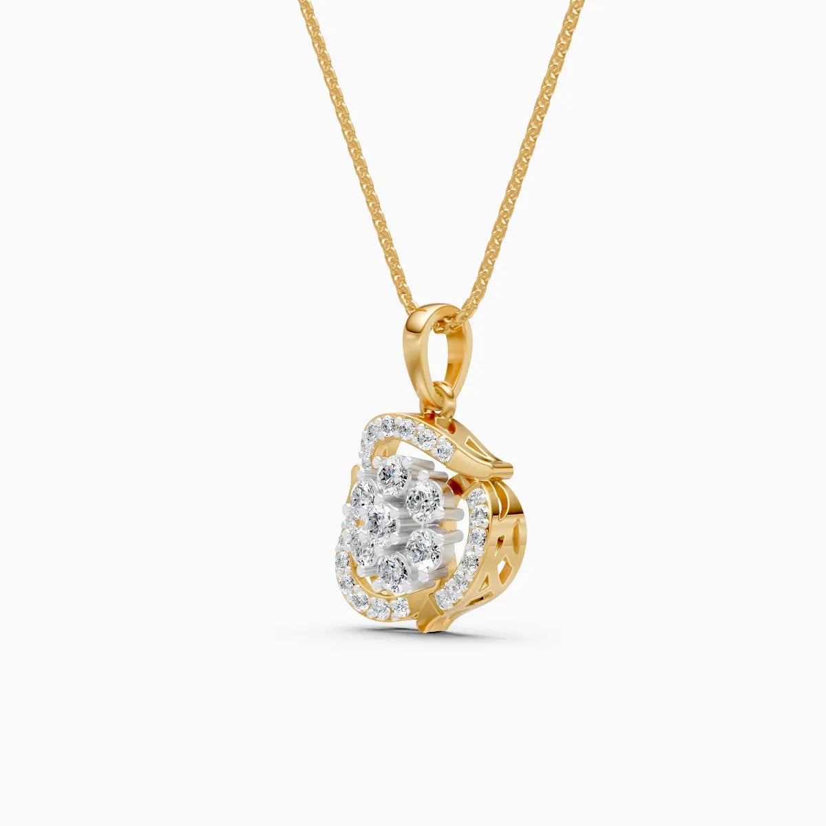 Flora | Fleur Lab-Grown Diamond Pendant - Nivara