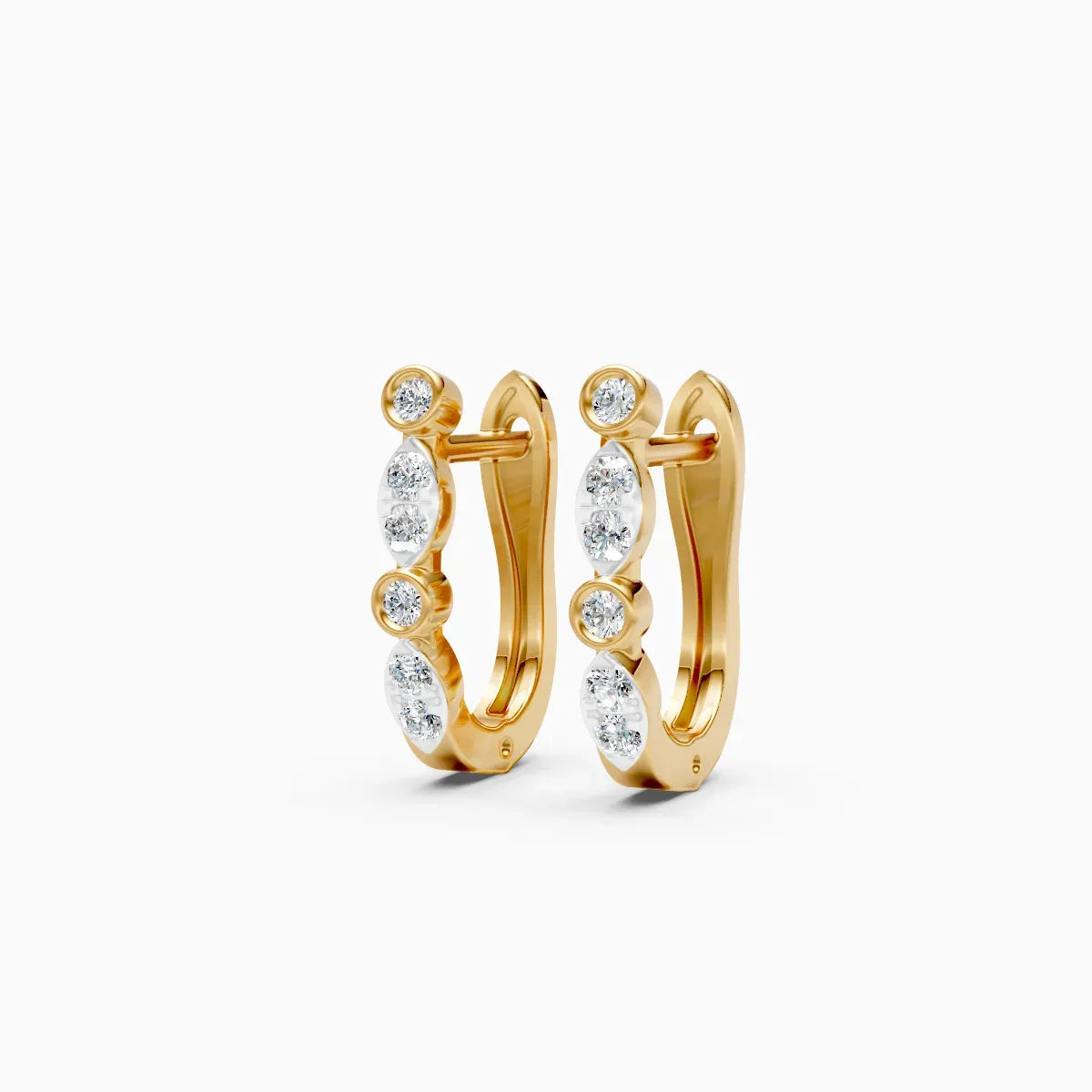 Amaya | Duskmist Lab-Grown Diamond Hoops