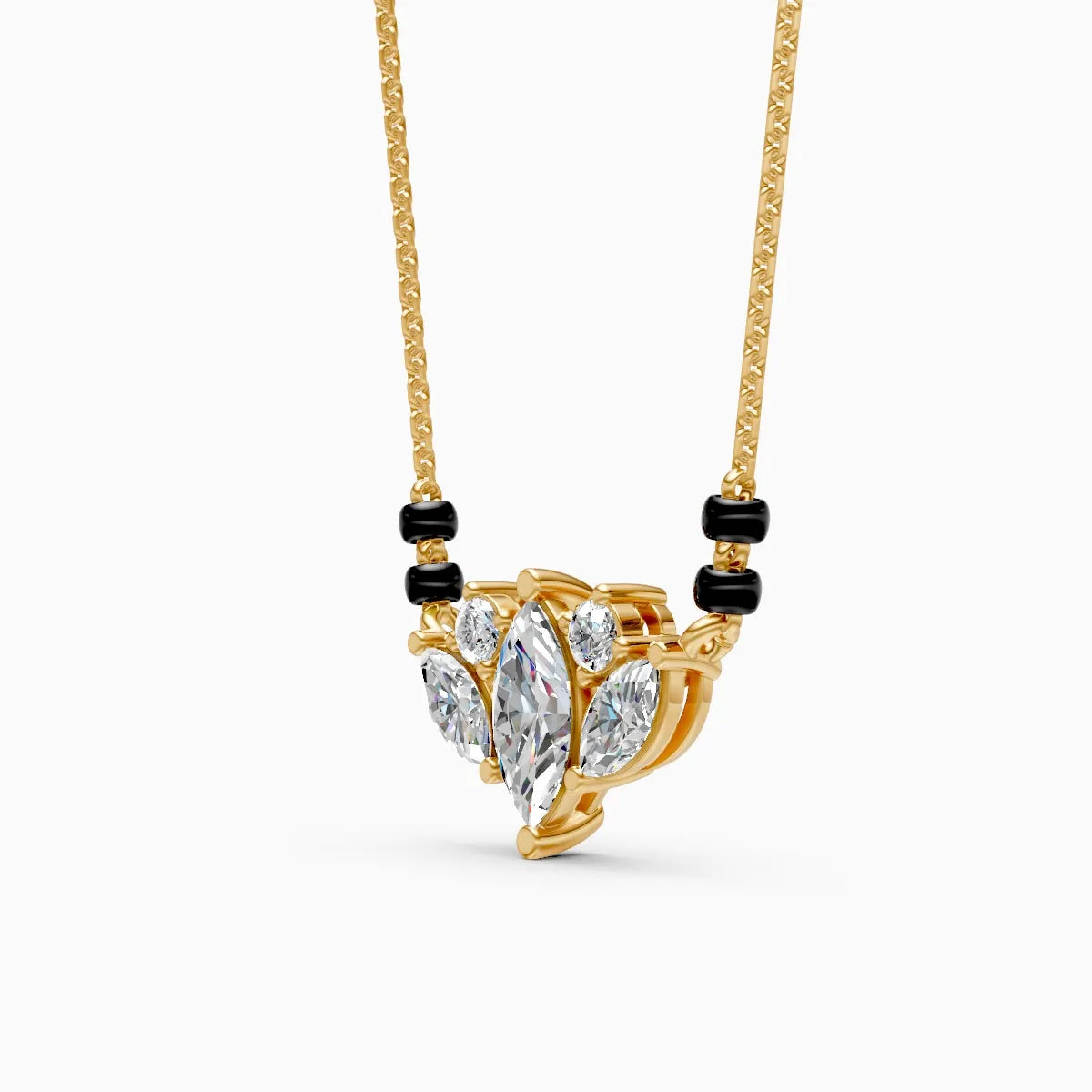 Flora | Lumenleaf Lab-Grown Diamond Mangalsutra