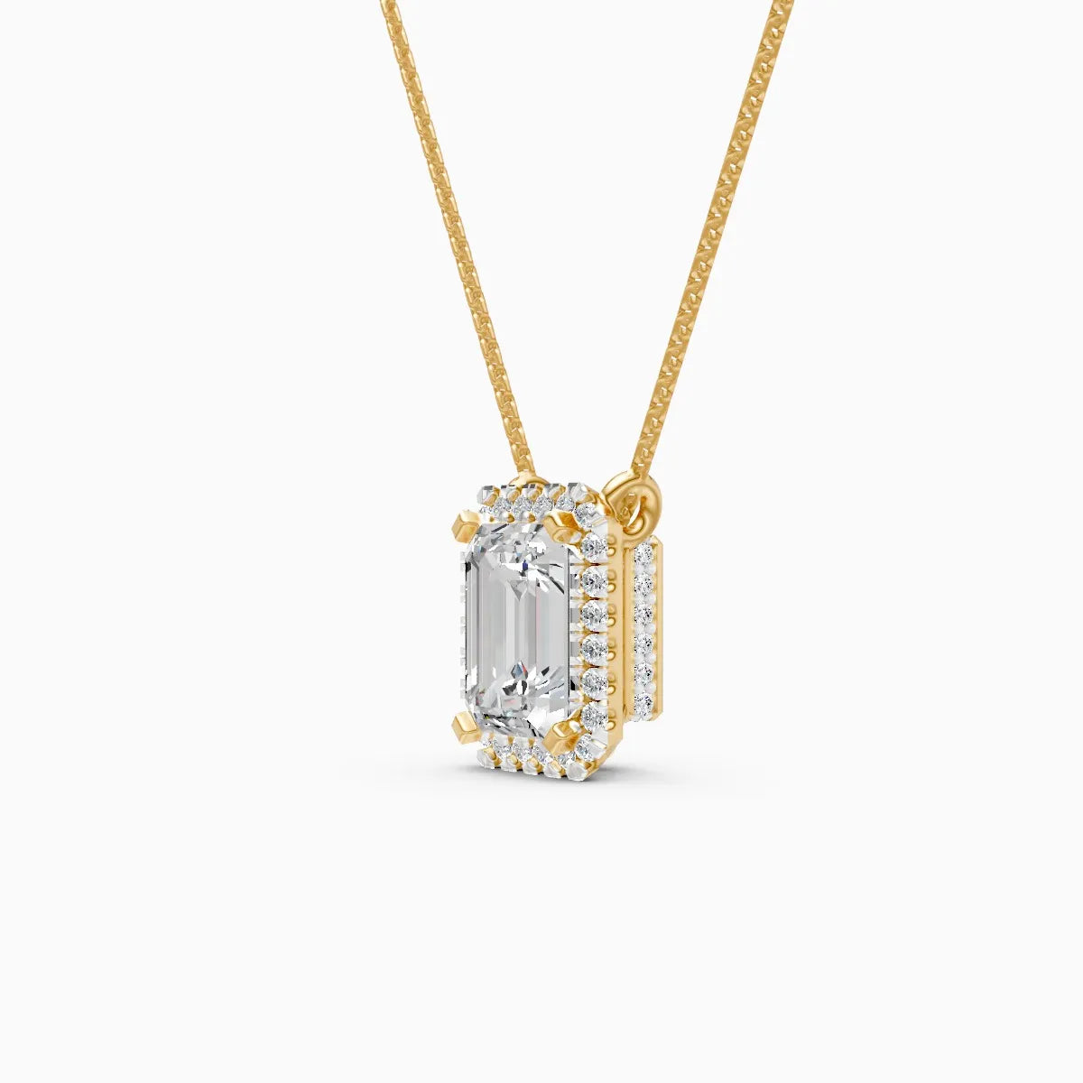 Mira | Lone Star Lab-Grown Diamond Pendant - Nivara