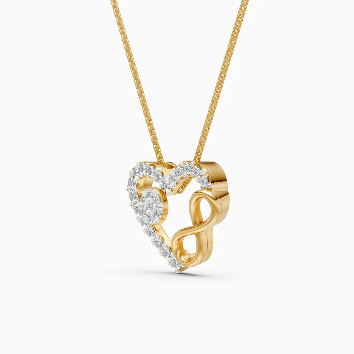 Sneh | Infinity Vow Lab-Grown Diamond Necklace - Nivara