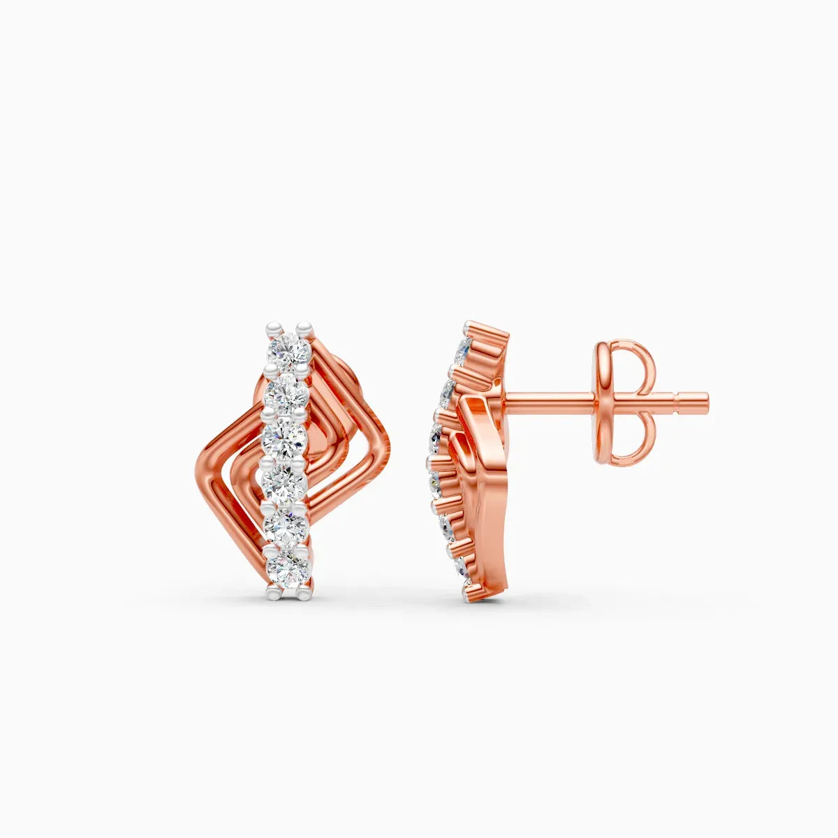 Mode | Quadra Lab-Grown Diamond Studs