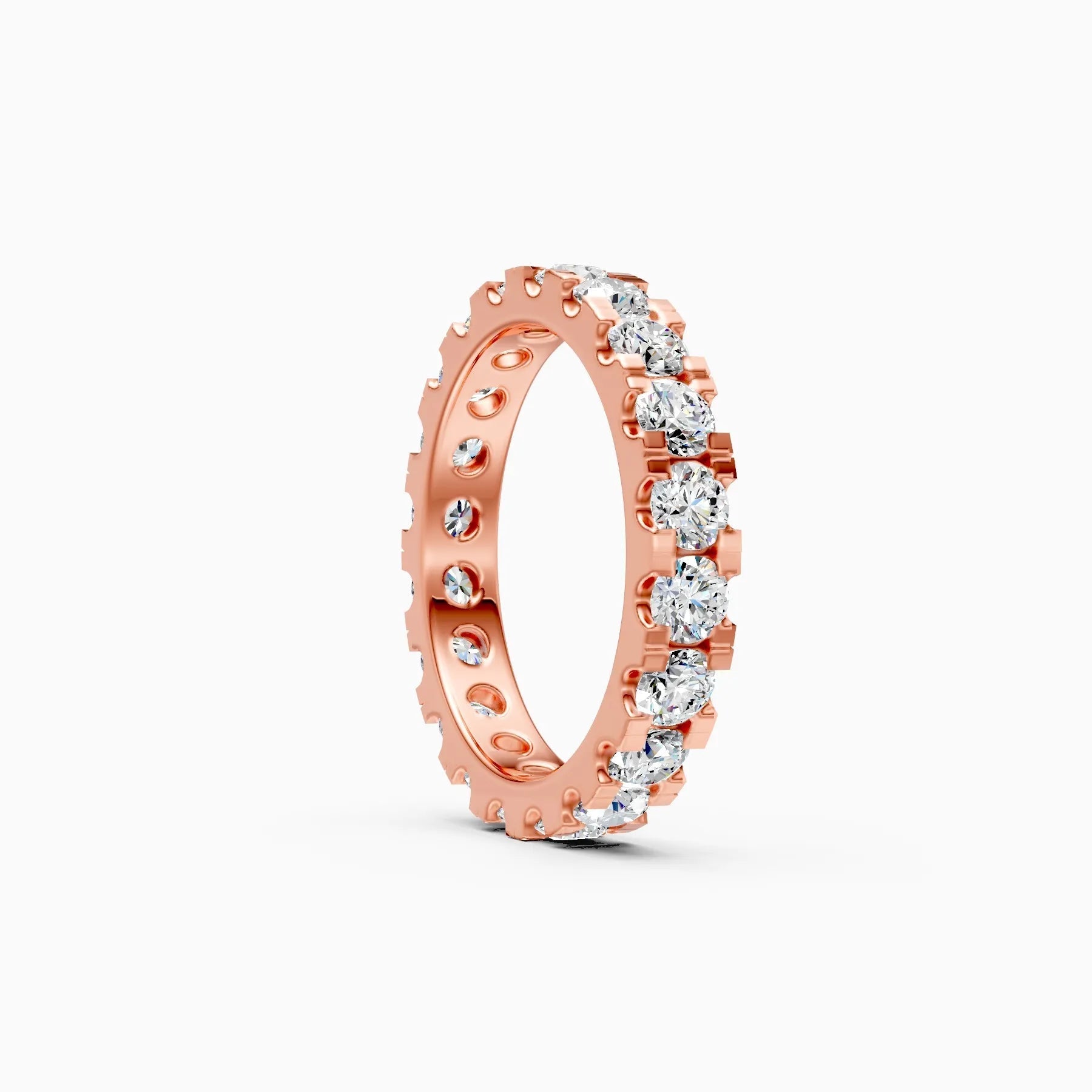 ��Foreva | Round Lab Grown Diamonds Eternity Ring�� Rings VD_AYN��- Lab Grown Diamonds Jewellery