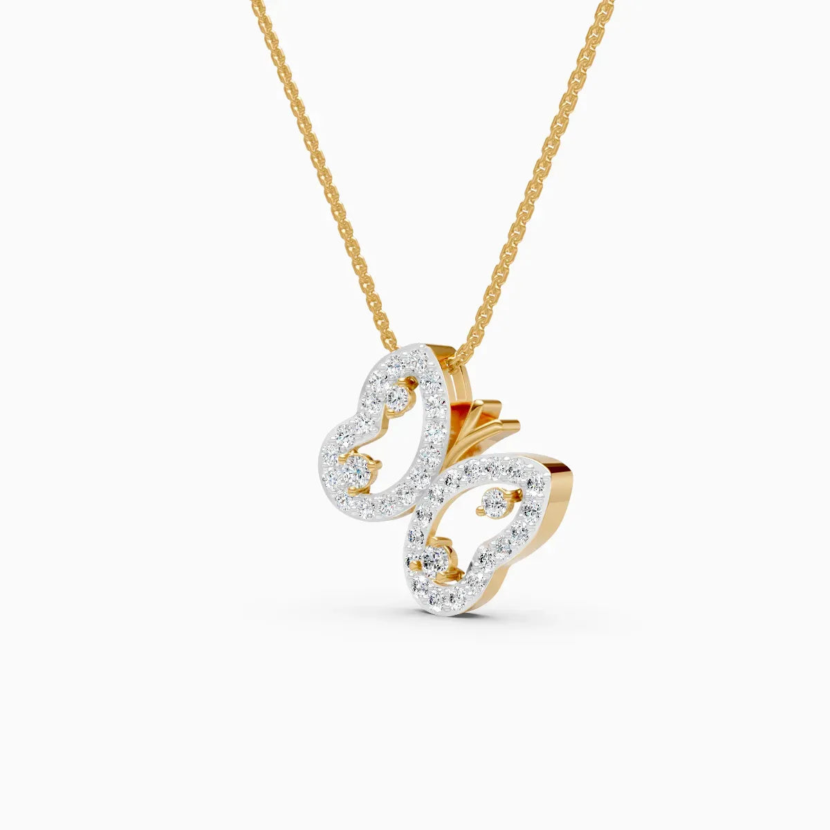 Vanya | Papillon Lab-Grown Diamond Necklace - Nivara