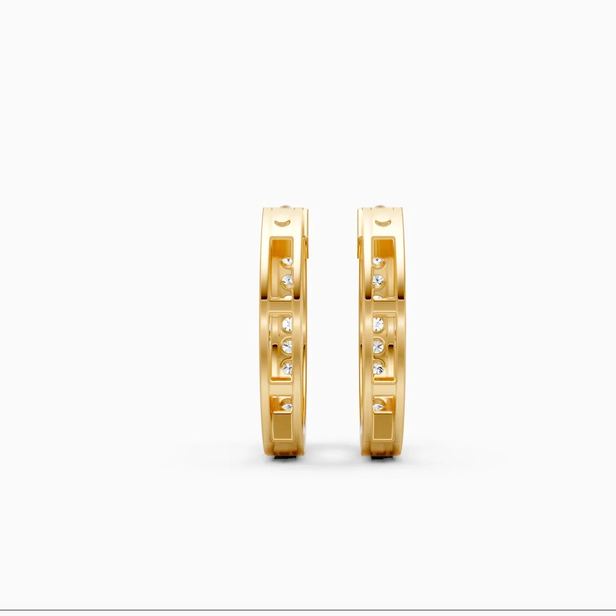 Amaya | Twilightvow Lab-Grown Diamond Hoops