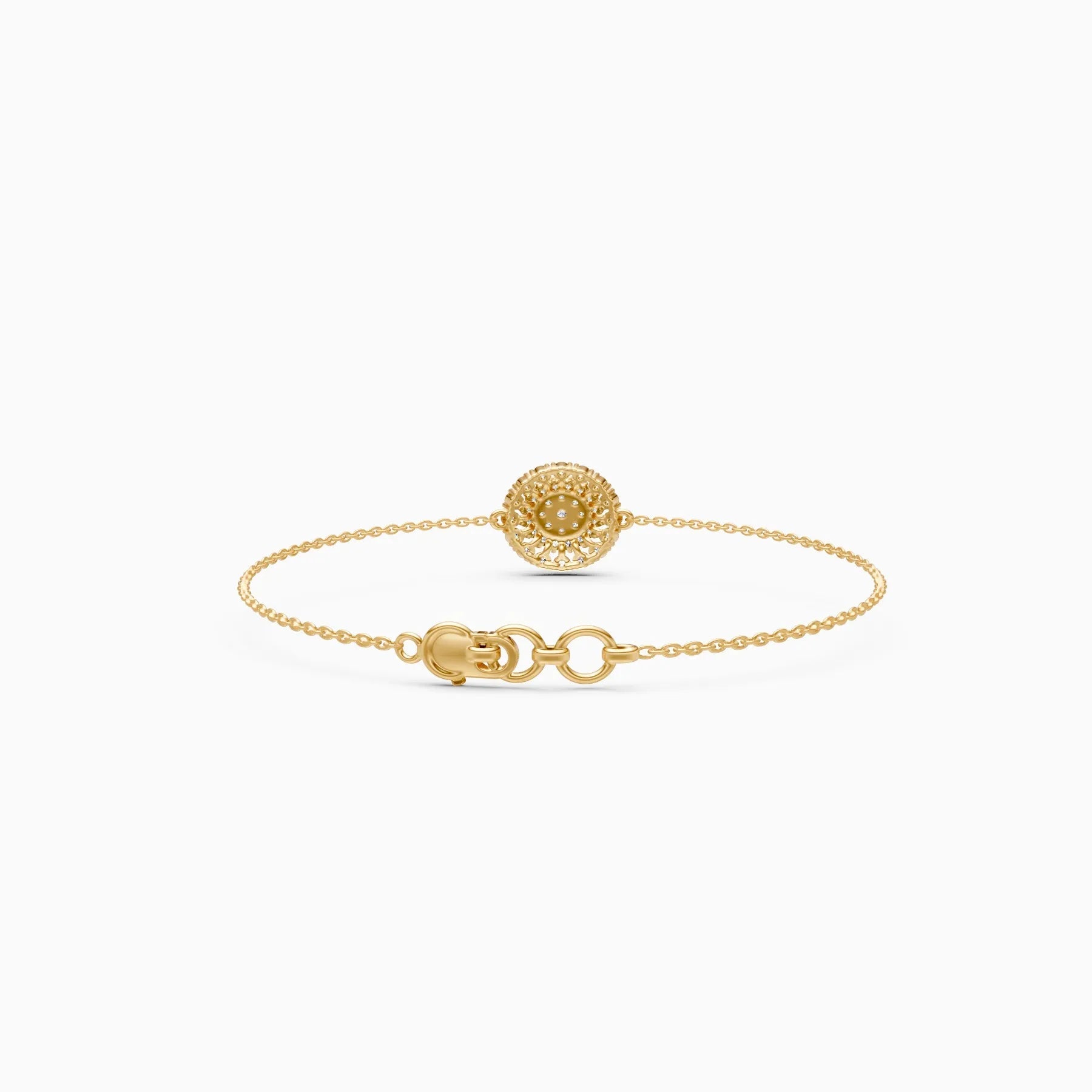 Mira | Halo Vow Lab-Grown Diamond Bracelet - Nivara