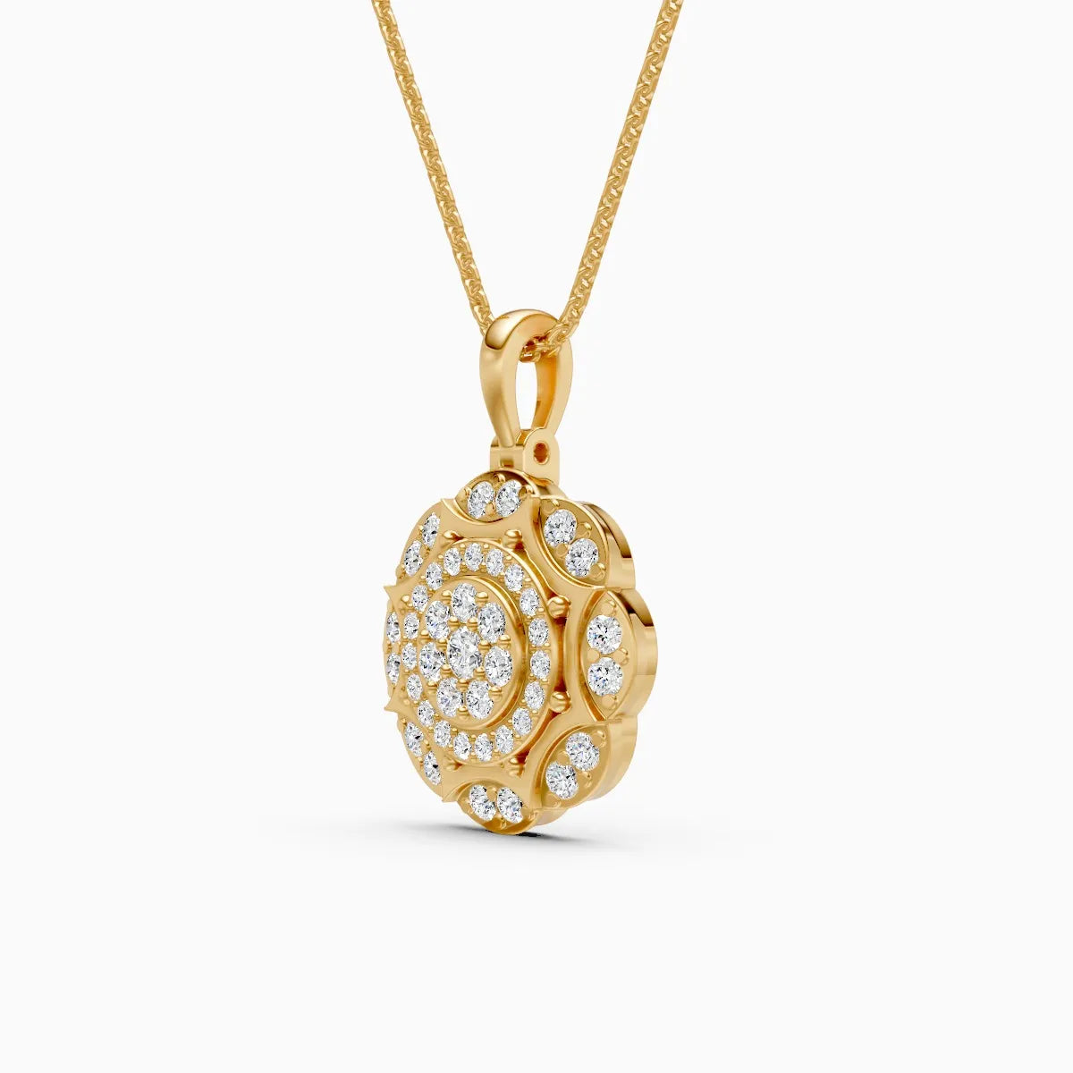 Flora | Ivywhisper Lab-Grown Diamond Pendant - Nivara
