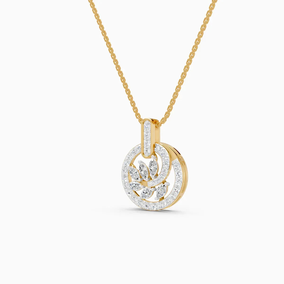 Flora | Lumenleaf Lab-Grown Diamond Pendant - Nivara