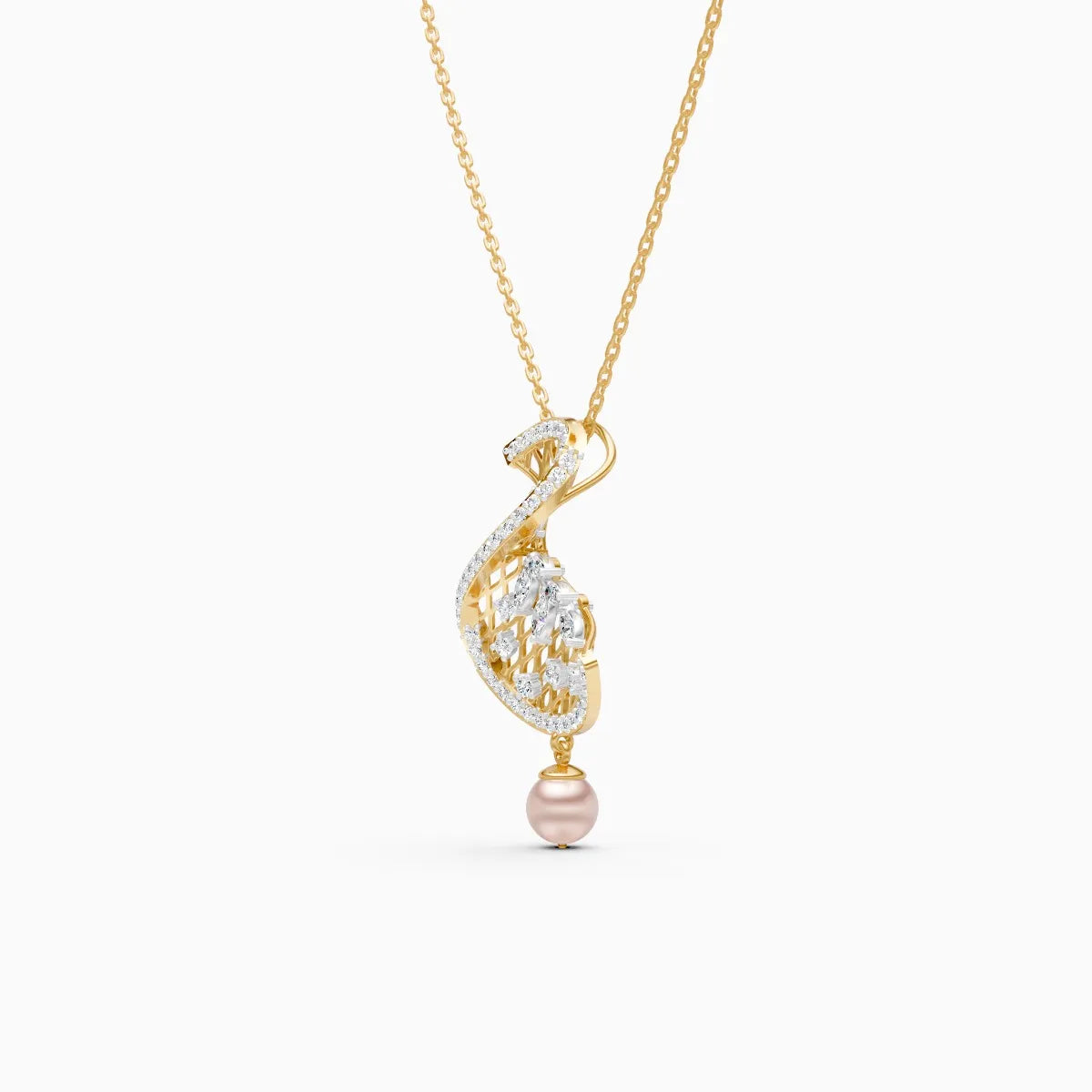 Aarya | Heritage Bloom Lab-Grown Diamond Necklace - Nivara