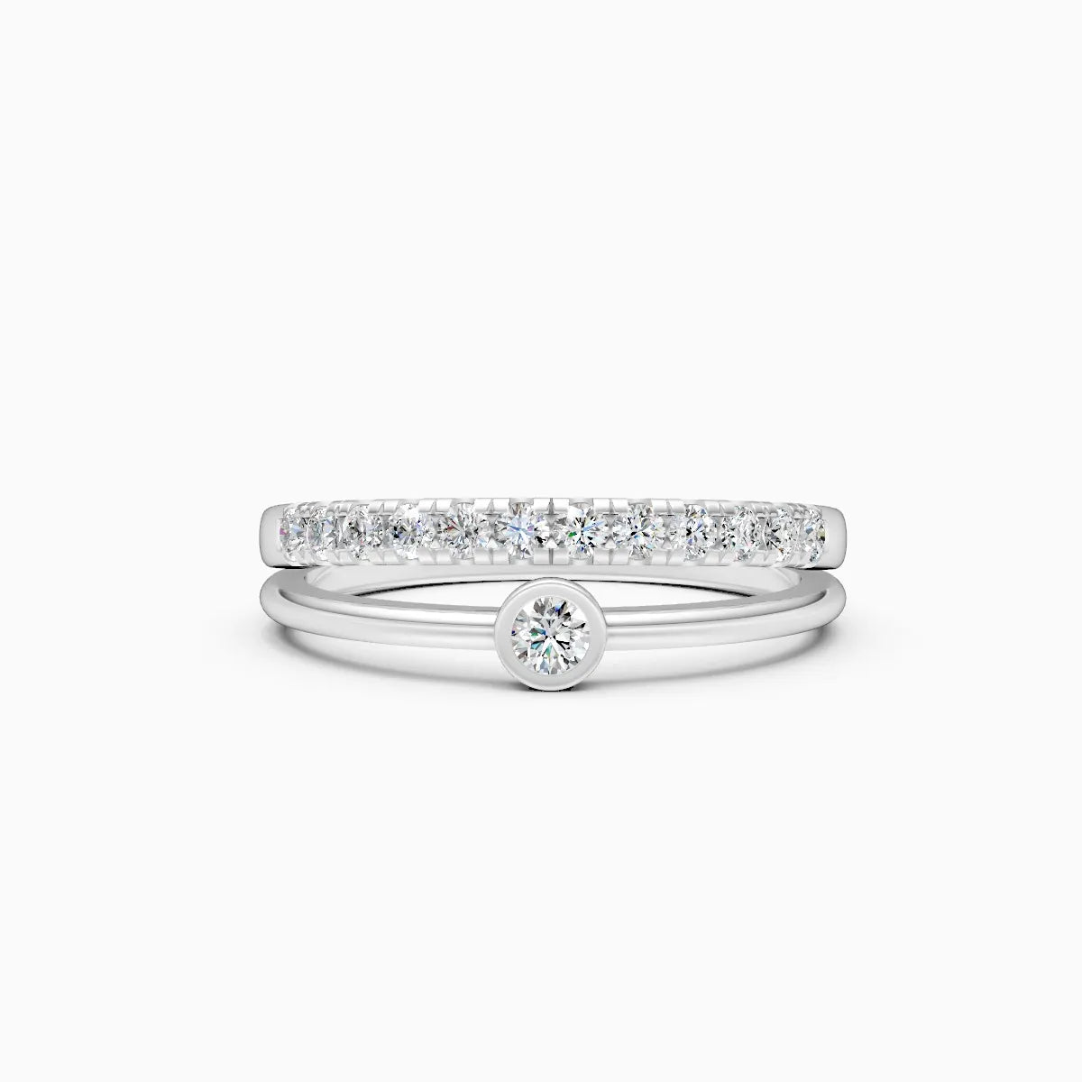 ��Mode | Parallel Split Shank Round Lab Grown Diamond Ring�� Rings VD_AYN��- Lab Grown Diamonds Jewellery