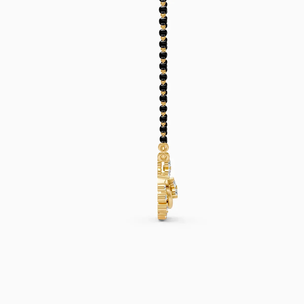 Aarya | Halo Drop Lab-Grown Diamond Mangalsutra