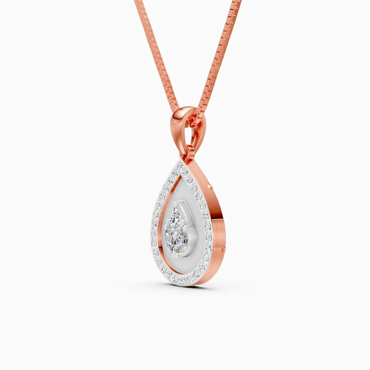Mira | Dewdrop Lab-Grown Diamond Pendant - Nivara