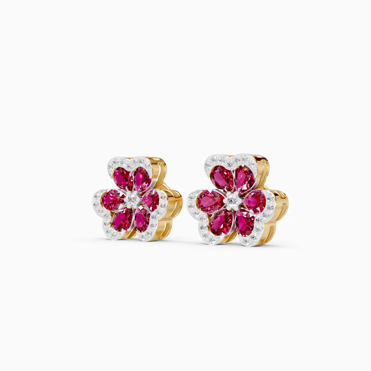 Flora | Vinecurl Lab-Grown Diamond Studs