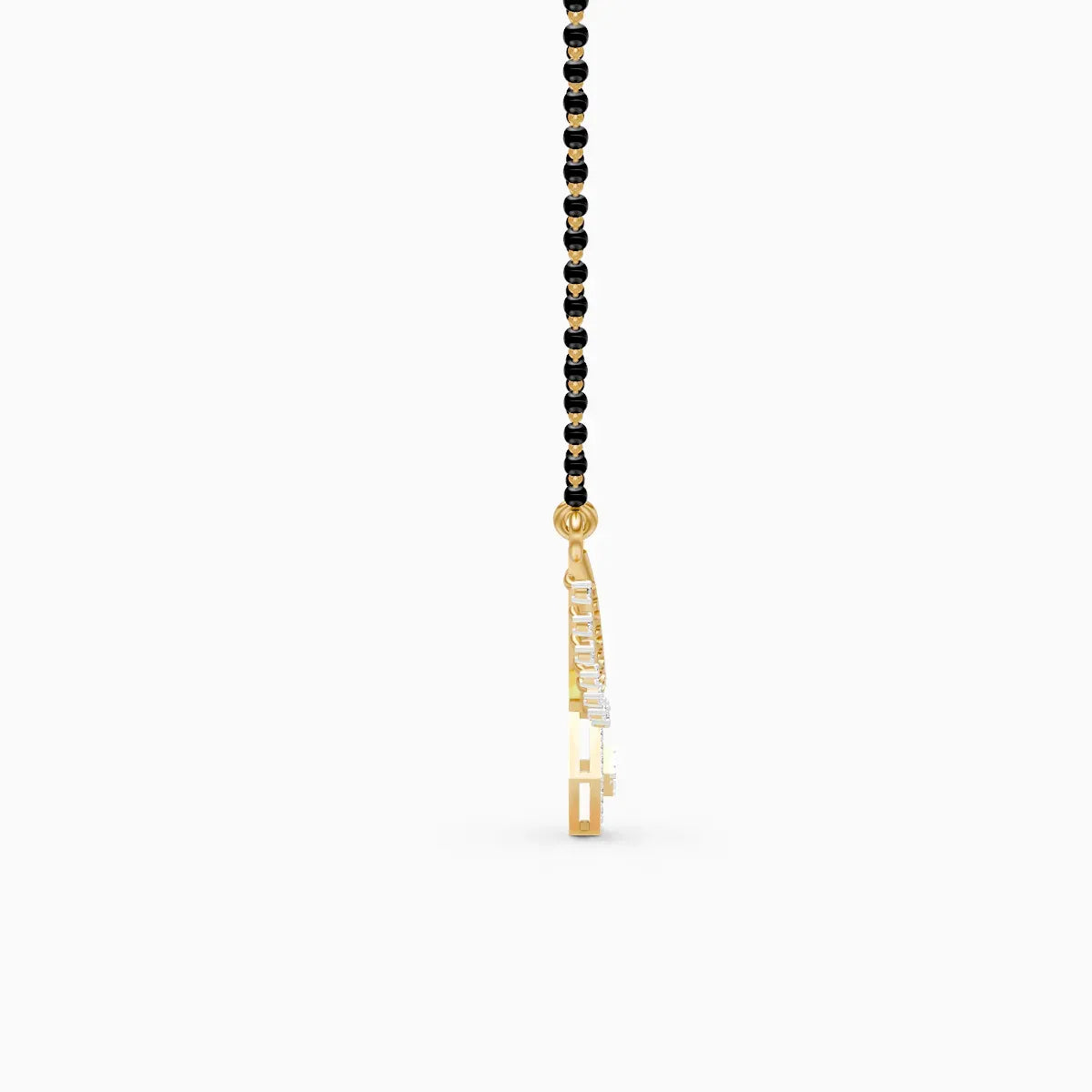Rupak | Center Vow Lab-Grown Diamond Mangalsutra