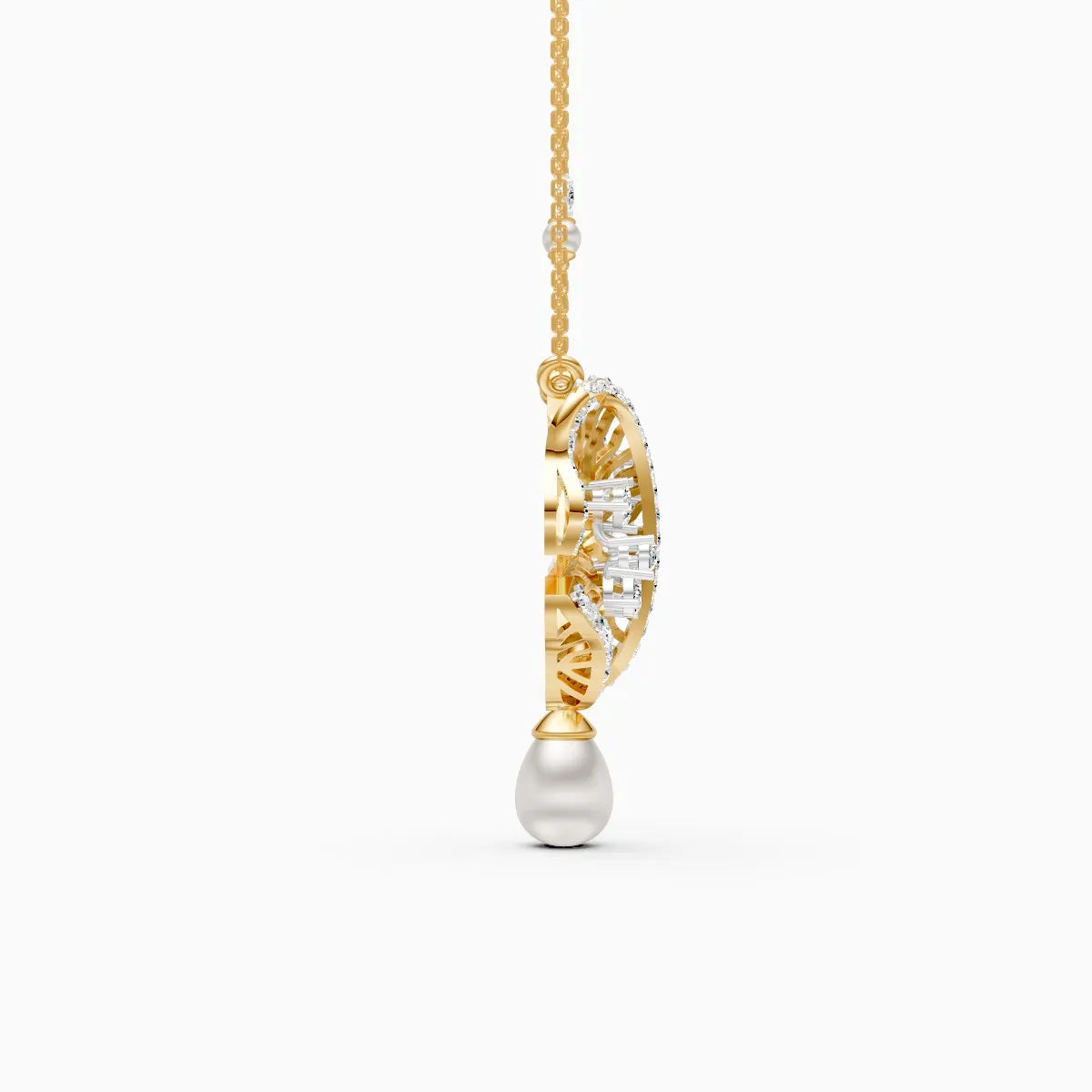Vanya | Flutter Lab-Grown Diamond Pendant - Nivara