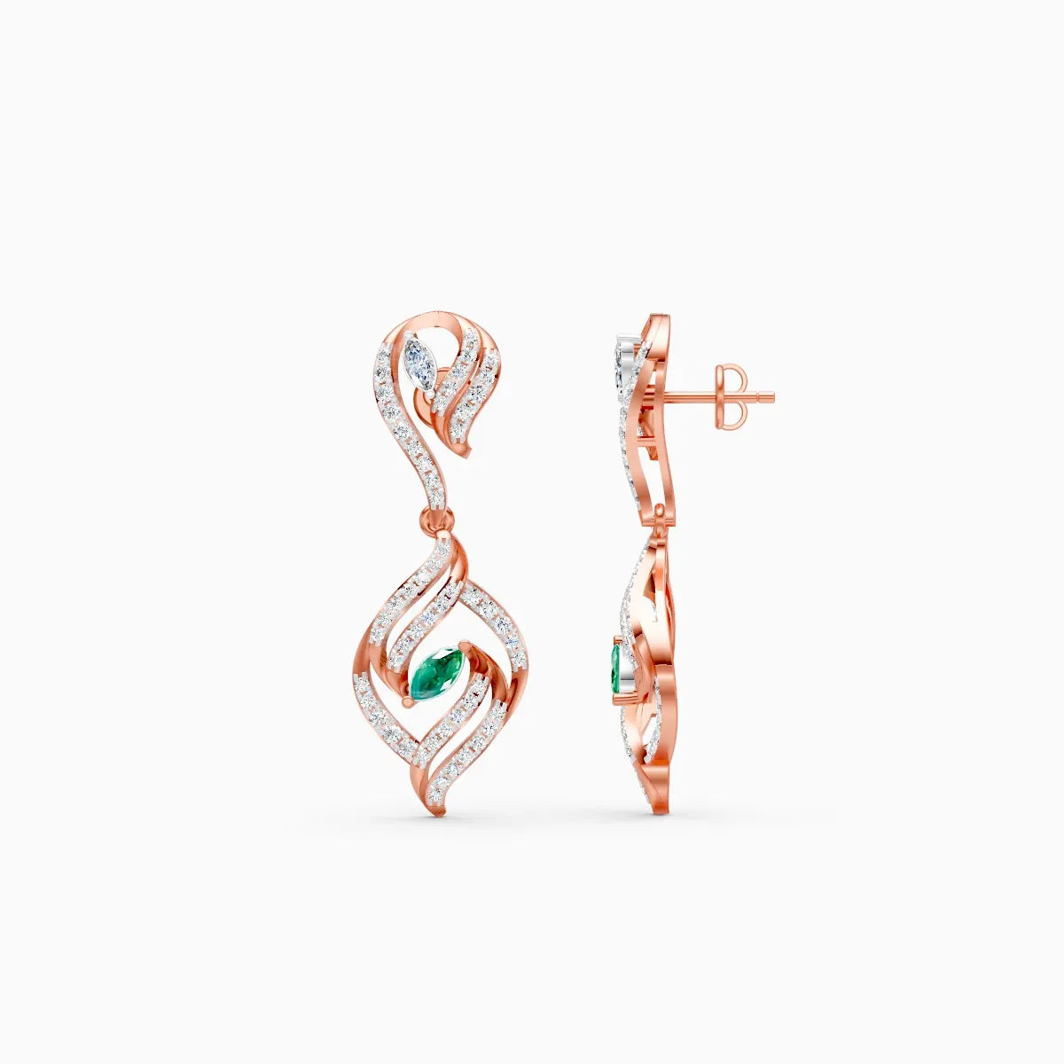 Flora | Hyacinth Vow Lab-Grown Diamond Earrings
