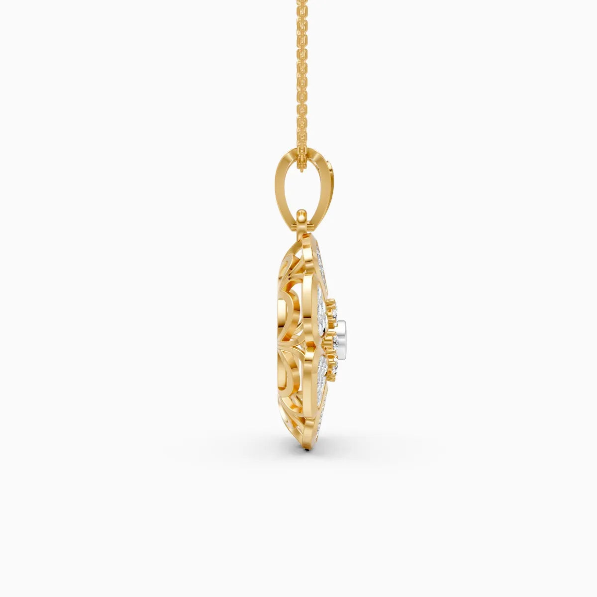 Flora | Flicker Lab-Grown Diamond Pendant - Nivara