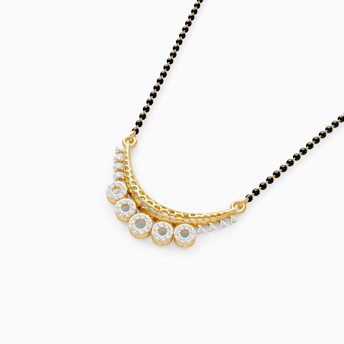 Eira | Pentafire Lab-Grown Diamond Mangalsutra