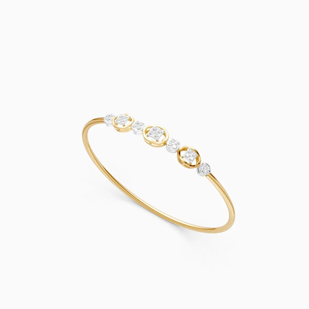 Rupal | Axis Geometry Lab-Grown Diamond Bracelet - Nivara