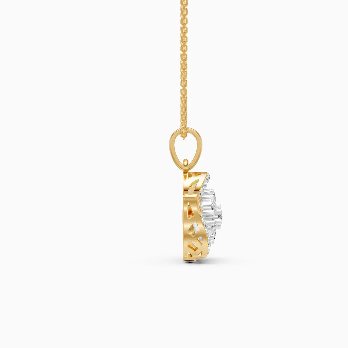 Flora | Fleur Lab-Grown Diamond Pendant - Nivara