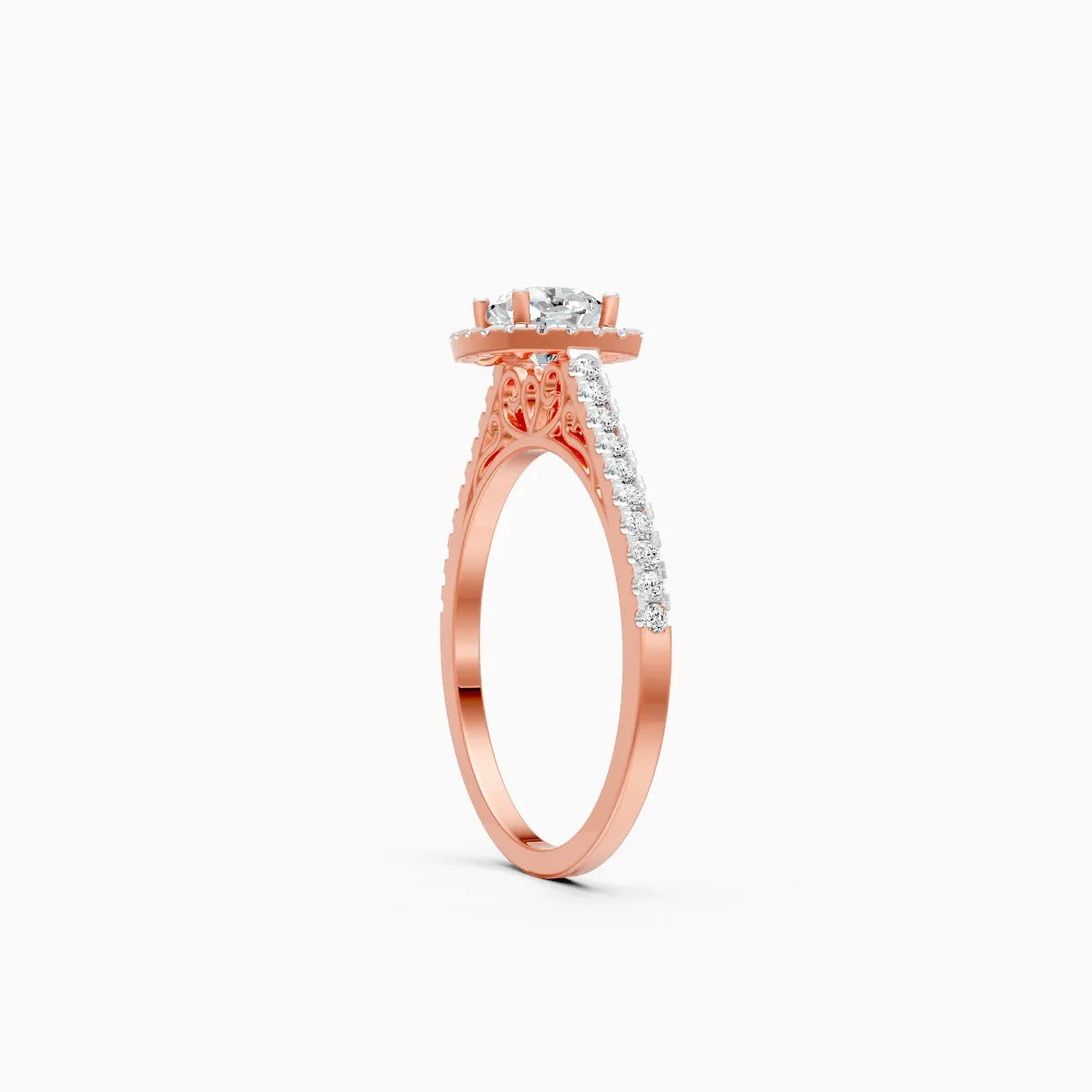 ��Mira | Cushion-cut Diamond with Halo Ring�� Rings VD_AYN��- Lab Grown Diamonds Jewellery