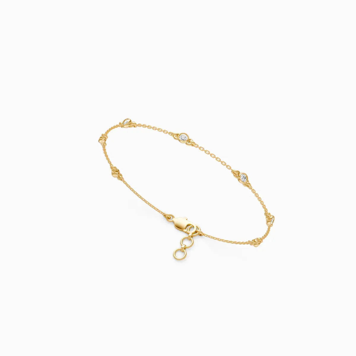 Mode | Halo Ray Lab-Grown Diamond Bracelet - Nivara