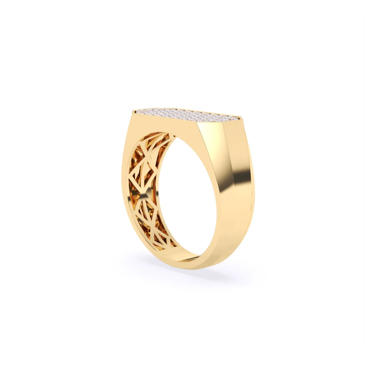 Mode | Halo Men's Cluster Ring
