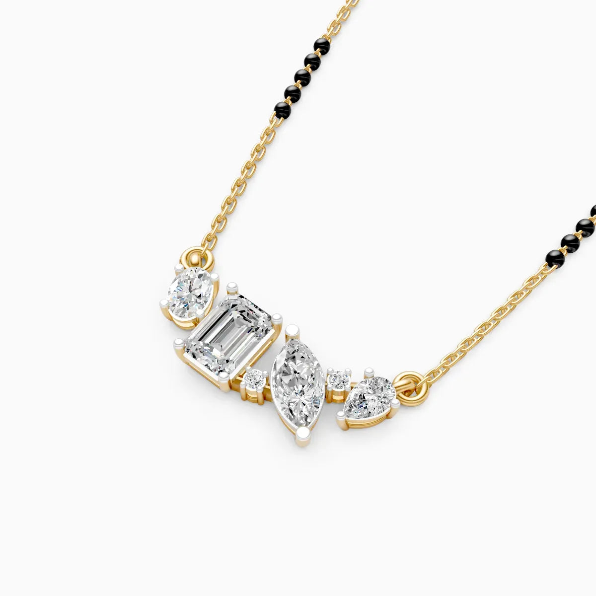 Anek | Mosaic Lab-Grown Diamond Mangalsutra