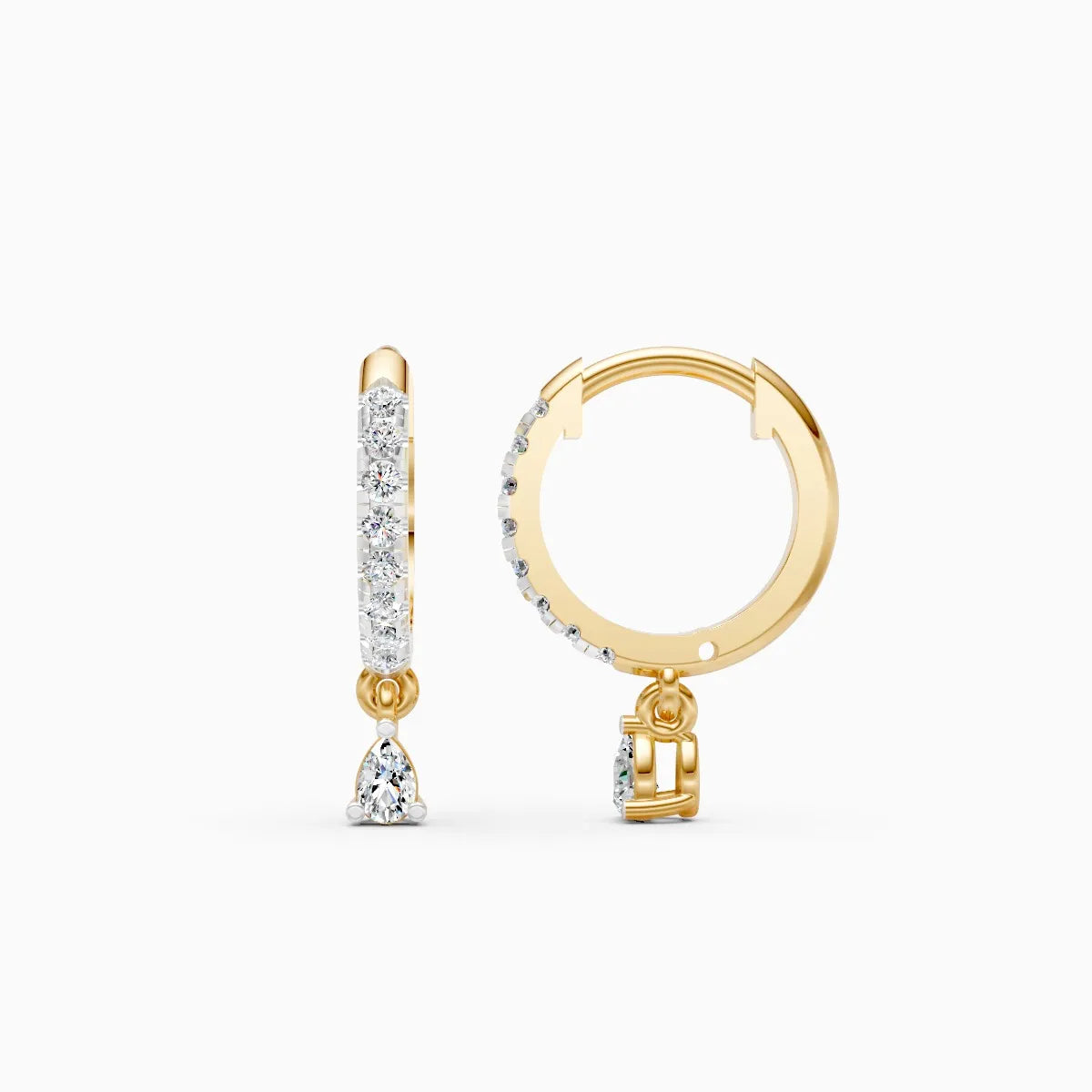 Mode | Demilune Lab-Grown Diamond Drop Earrings