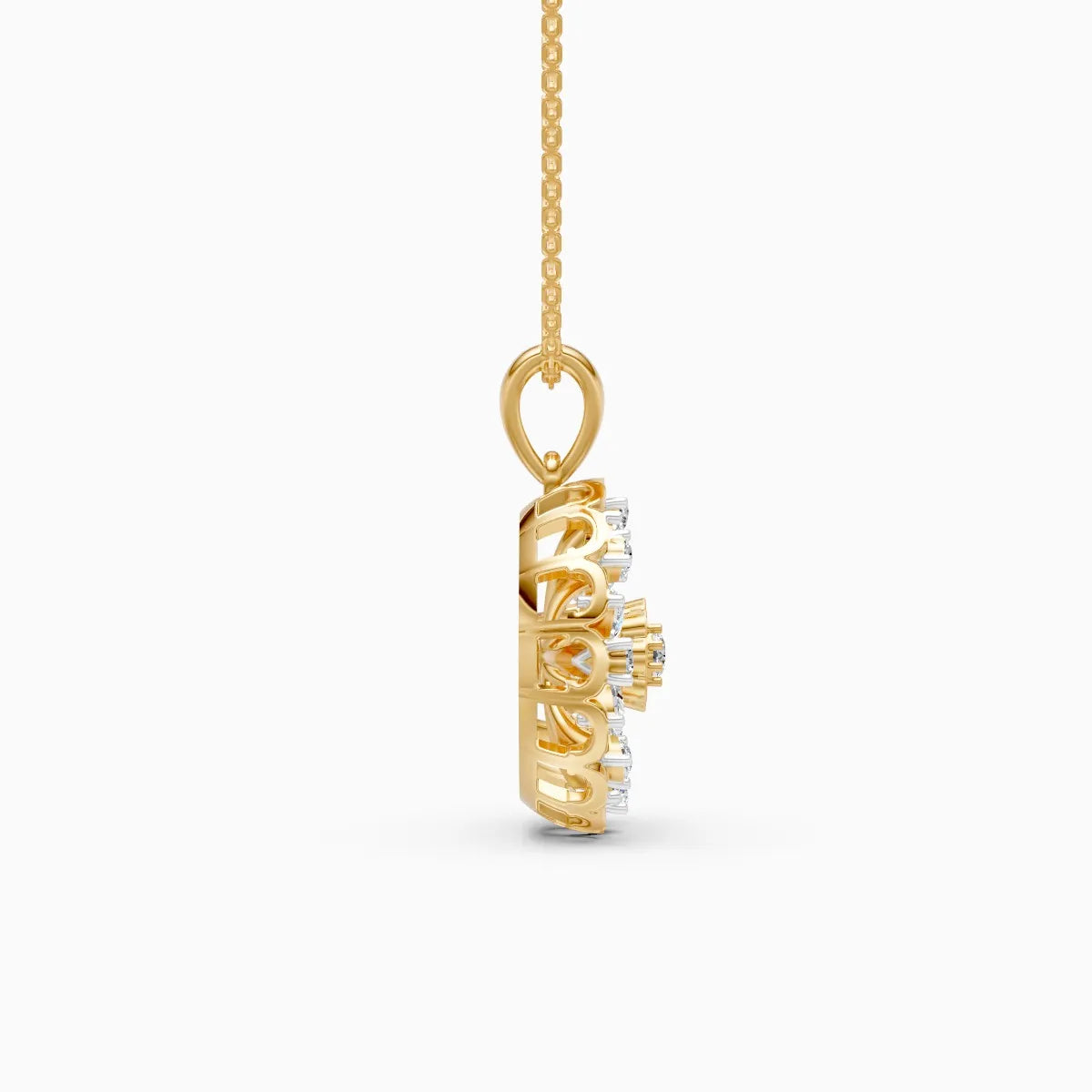 Sol | Solara Lab-Grown Diamond Pendant - Nivara
