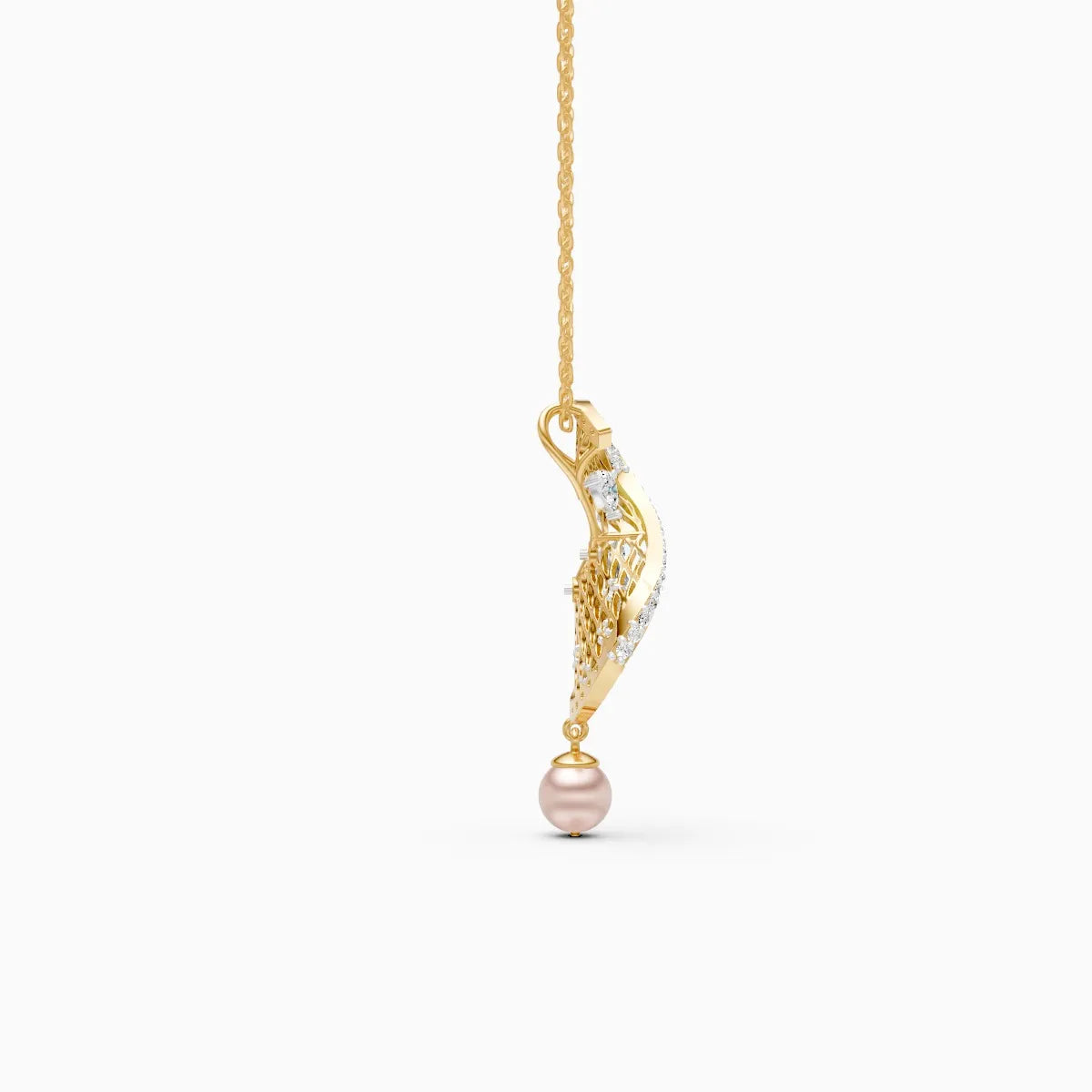 Aarya | Heritage Bloom Lab-Grown Diamond Necklace - Nivara
