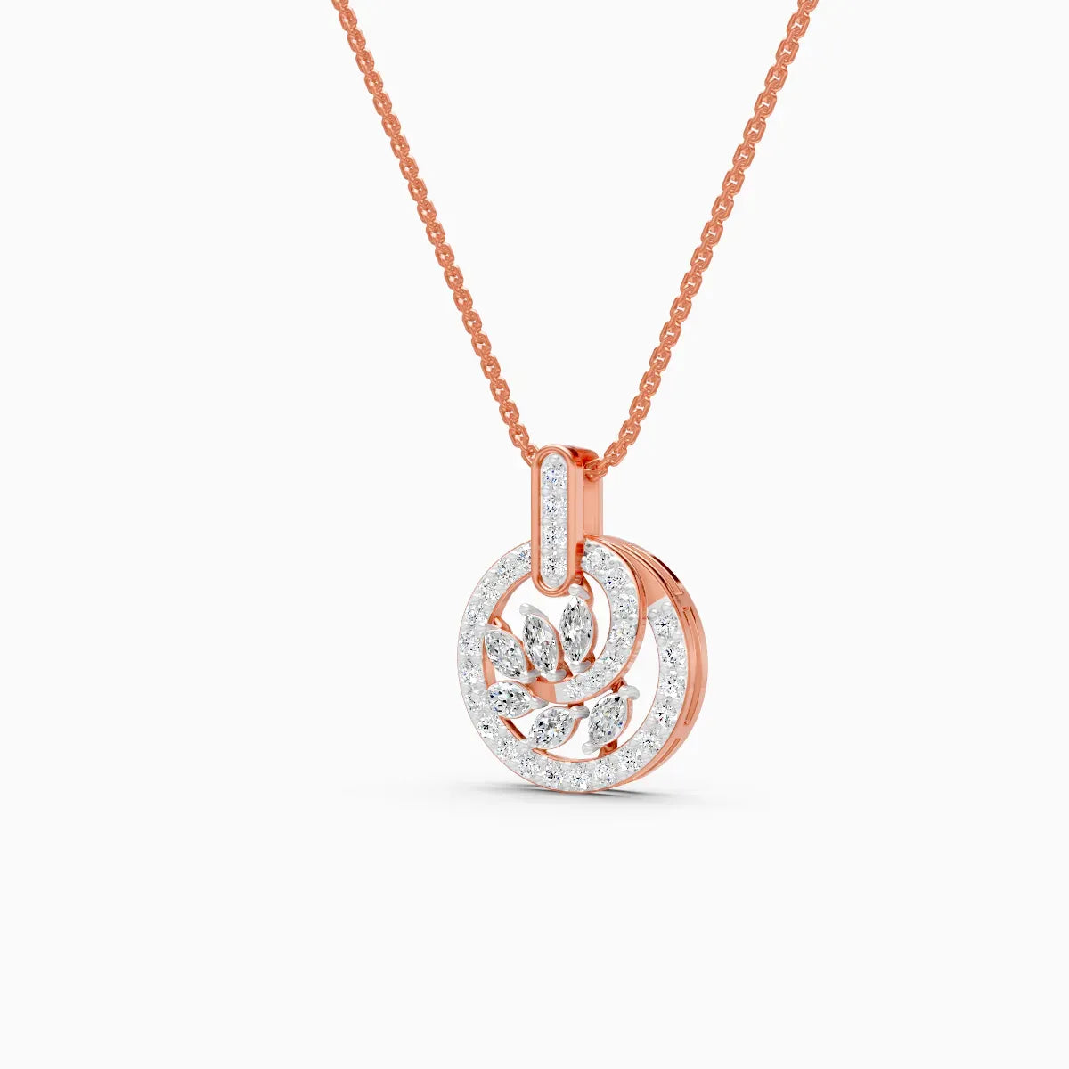 Flora | Lumenleaf Lab-Grown Diamond Pendant - Nivara