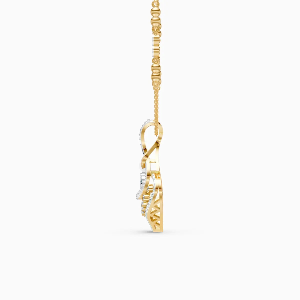 Aarya | Golden Hour Lab-Grown Diamond Pendant - Nivara