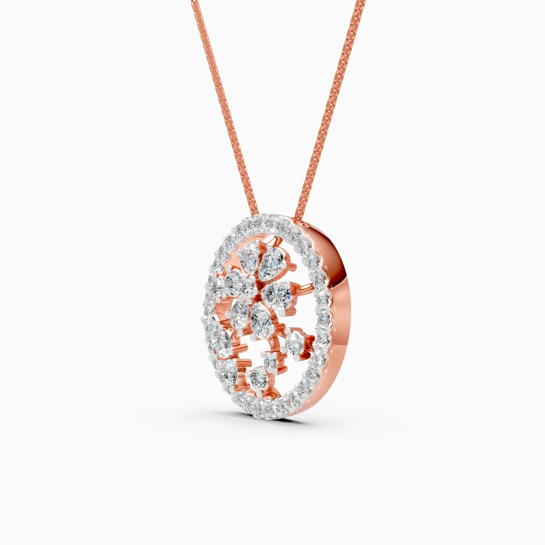 Flora | Blossom Lab-Grown Diamond Necklace - Nivara