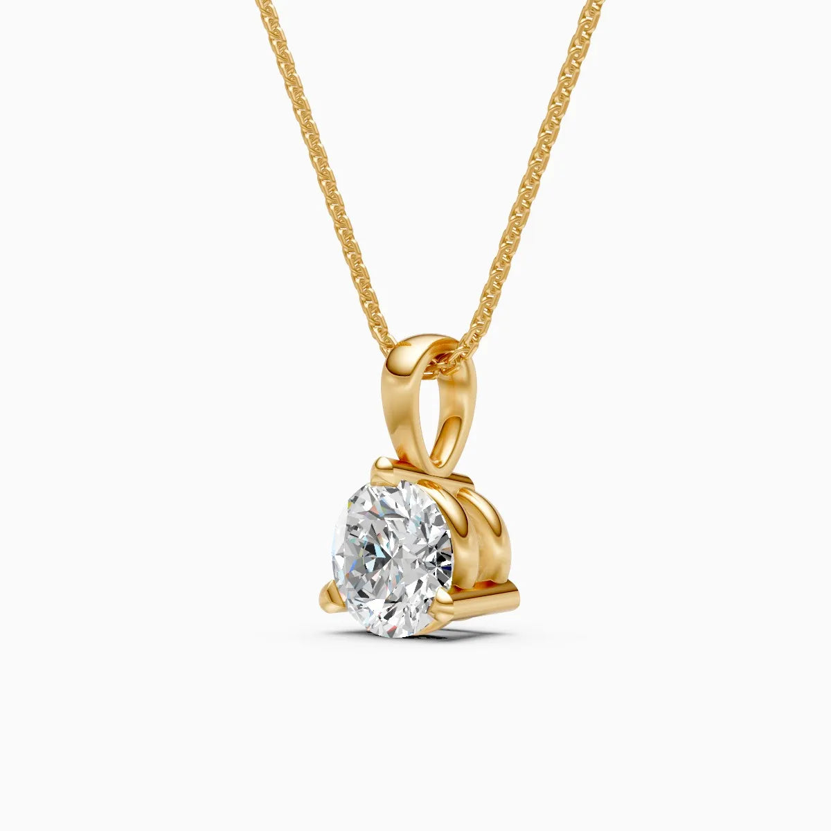 Sia | Hushed Halo Lab-Grown Diamond Pendant - Nivara
