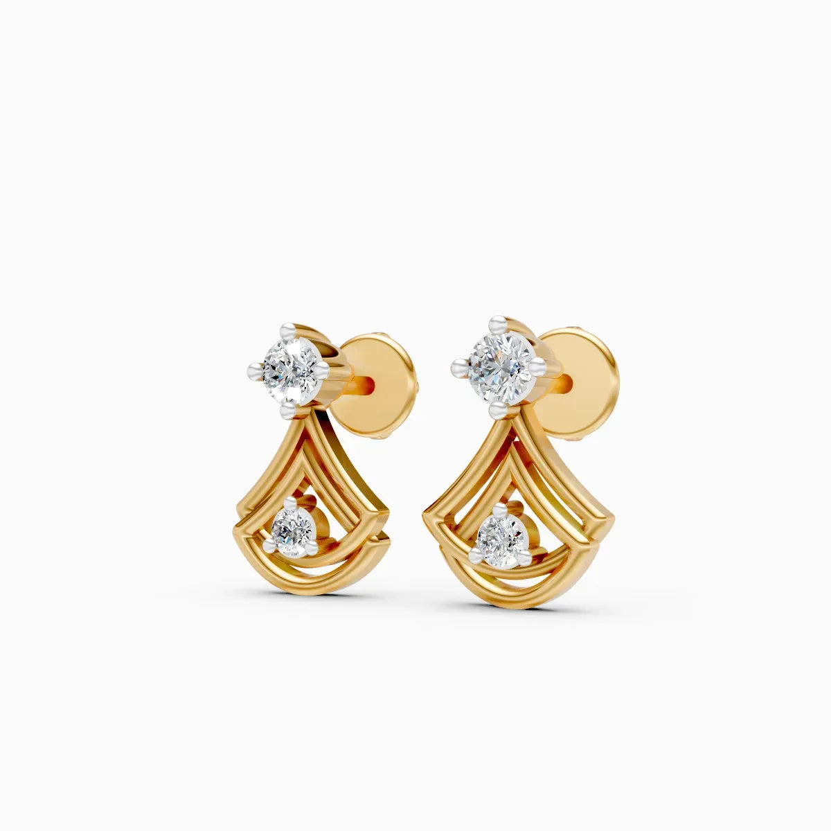 Mode | Cantilever Lab-Grown Diamond Studs