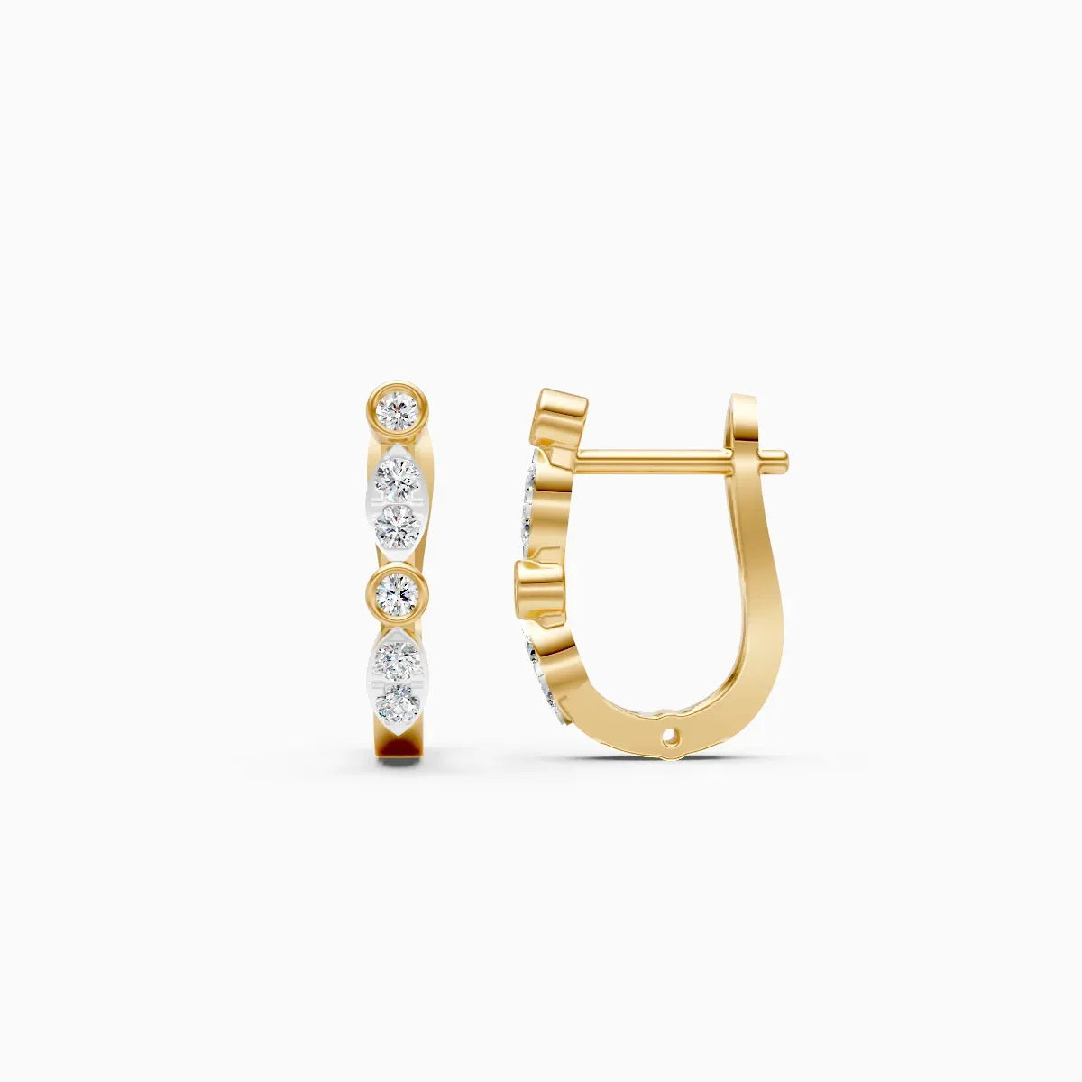 Amaya | Duskmist Lab-Grown Diamond Hoops