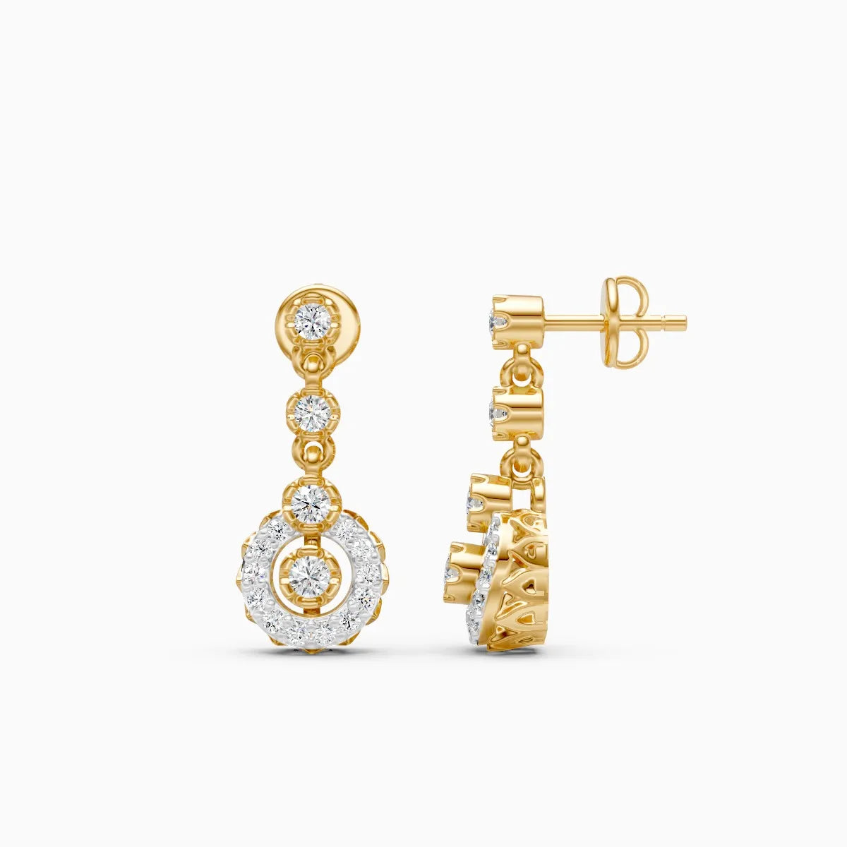 Mira | Coronet Lab-Grown Diamond Drop Earrings