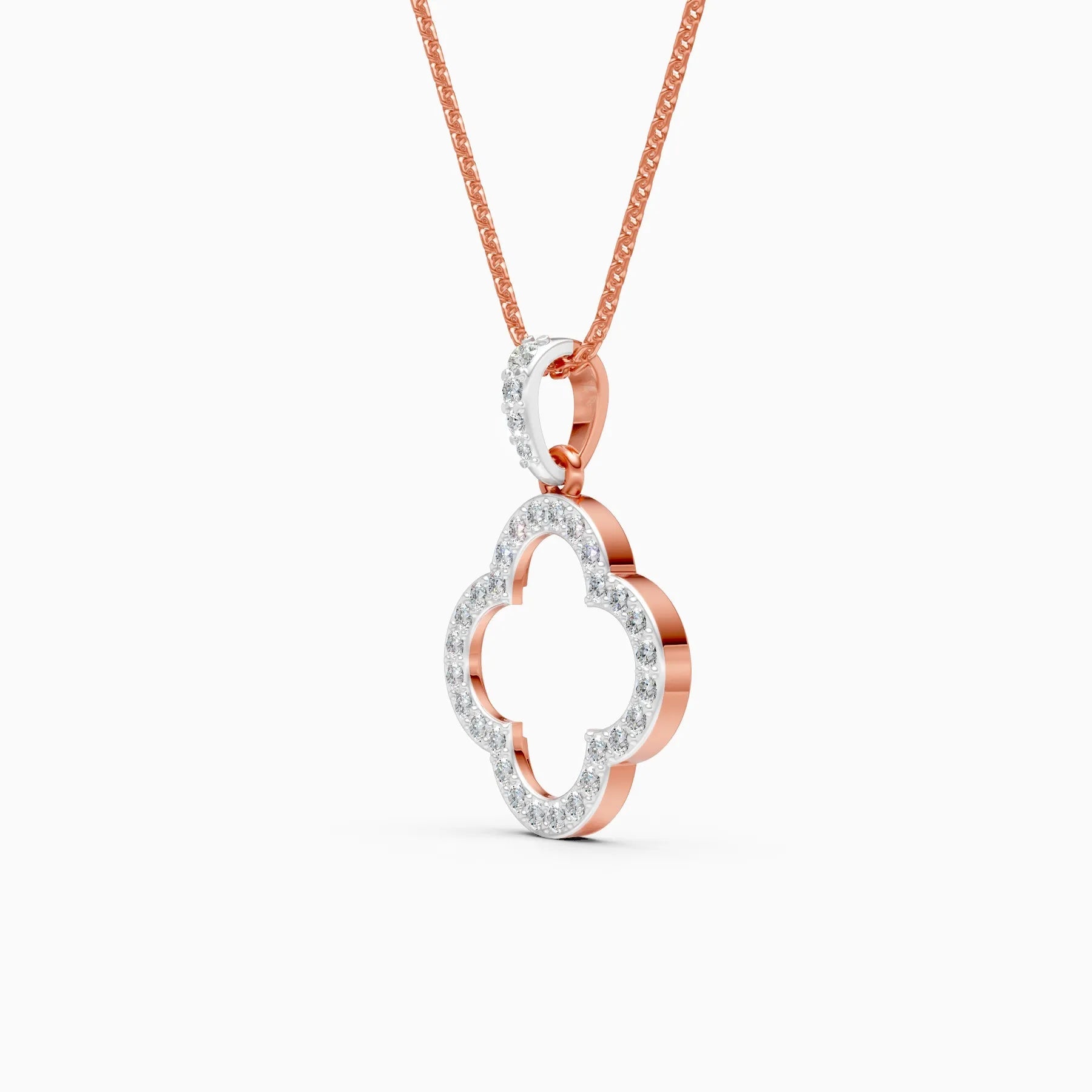 Flora | Dawn Bloom Lab-Grown Diamond Necklace - Nivara