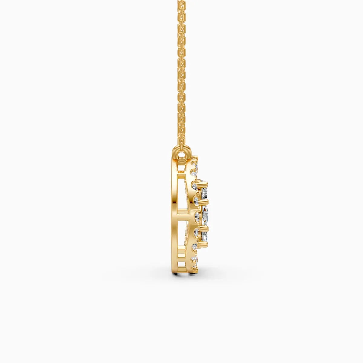 Flora | Dewbloom Lab-Grown Diamond Pendant - Nivara