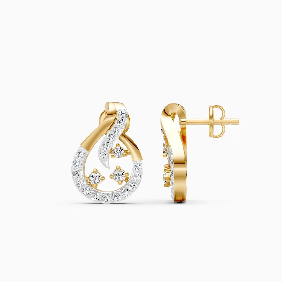 Flora | Olive Vow Lab-Grown Diamond Studs