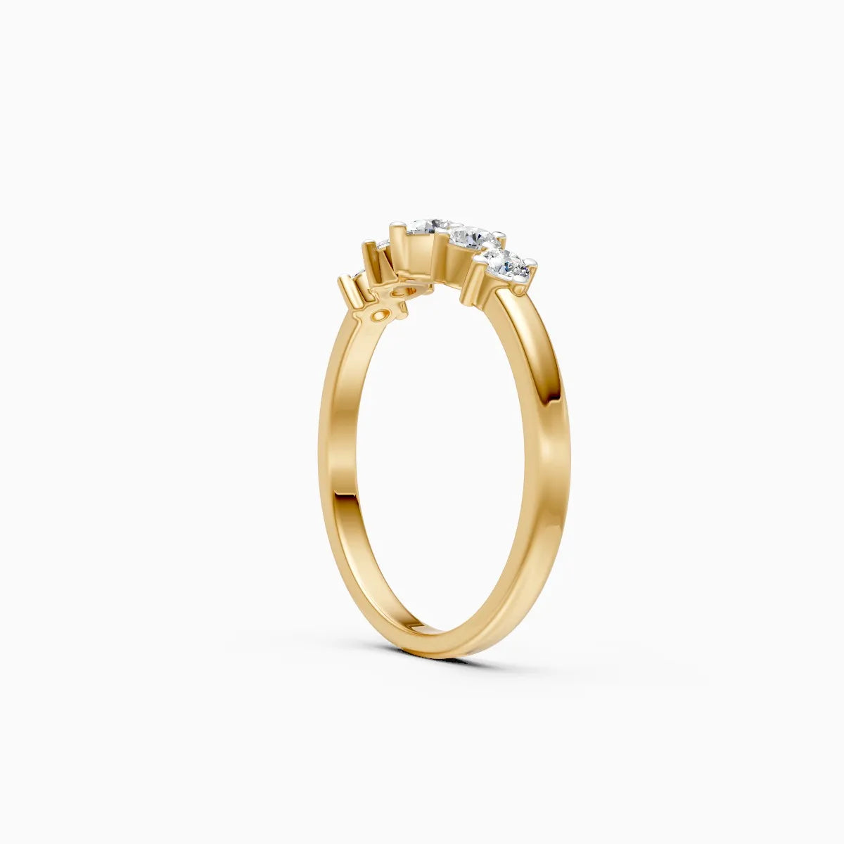 ��Foreva | Round Lab Grown Diamonds Ring�� Rings VD_AYN��- Lab Grown Diamonds Jewellery