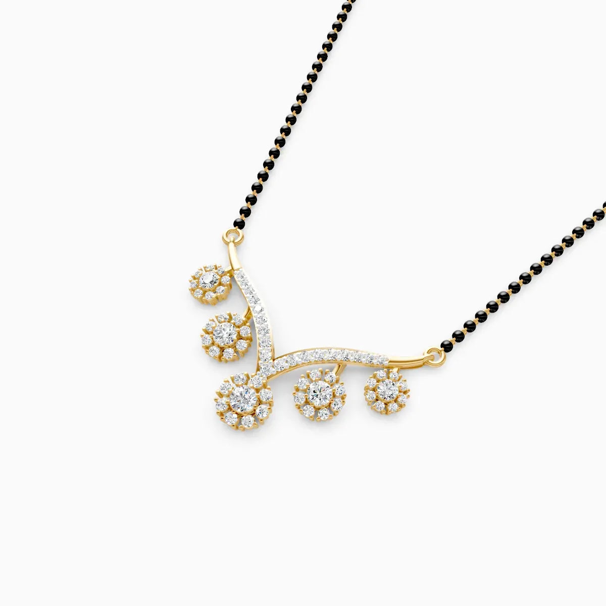 Flora | Petal Bloom Lab-Grown Diamond Mangalsutra