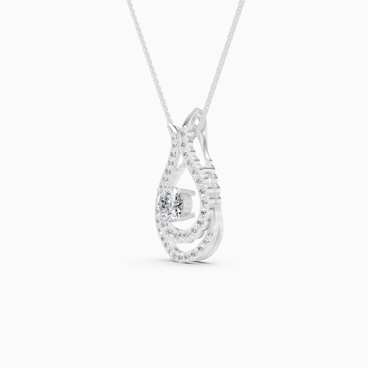 Aroha | Rhombe Lab-Grown Diamond Necklace - Nivara