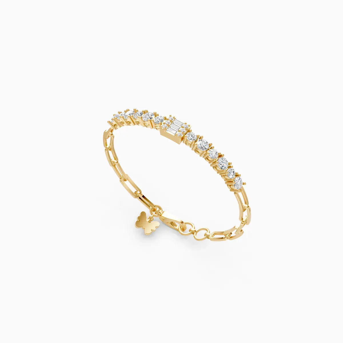 Vanya | Flutter Lab-Grown Diamond Bracelet - Nivara