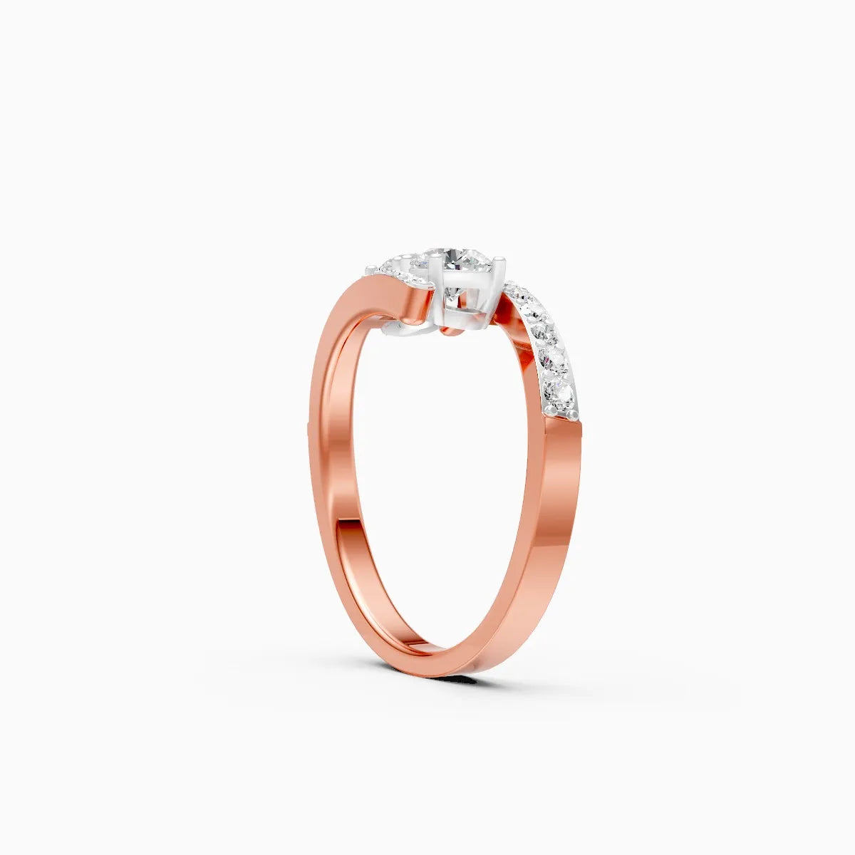 ��Mode | Round Lab Grown Diamond Open Style Ring�� Rings VD_AYN��- Lab Grown Diamonds Jewellery