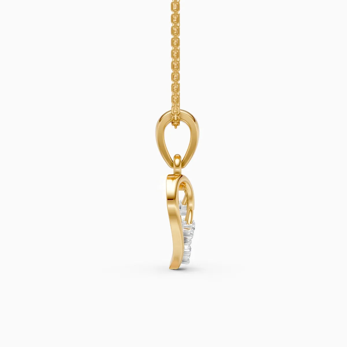 Sneh | Currentline Lab-Grown Diamond Pendant - Nivara