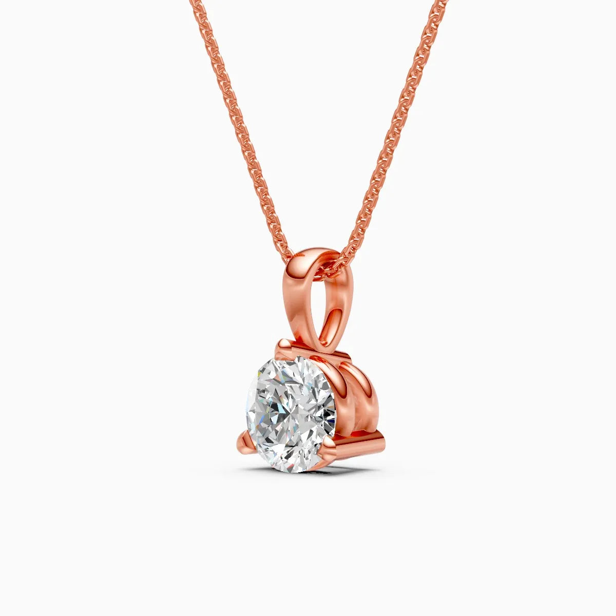 Sia | Hushed Halo Lab-Grown Diamond Pendant - Nivara