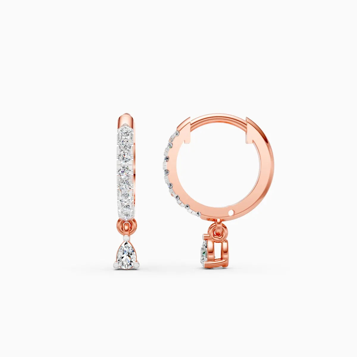 Mode | Demilune Lab-Grown Diamond Drop Earrings